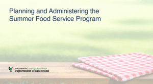 Planning and Administering the SFSP 2026 (NHED-178)