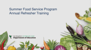 Summer Food Service Program Annual Refresher Training 2026 (NHED-179)